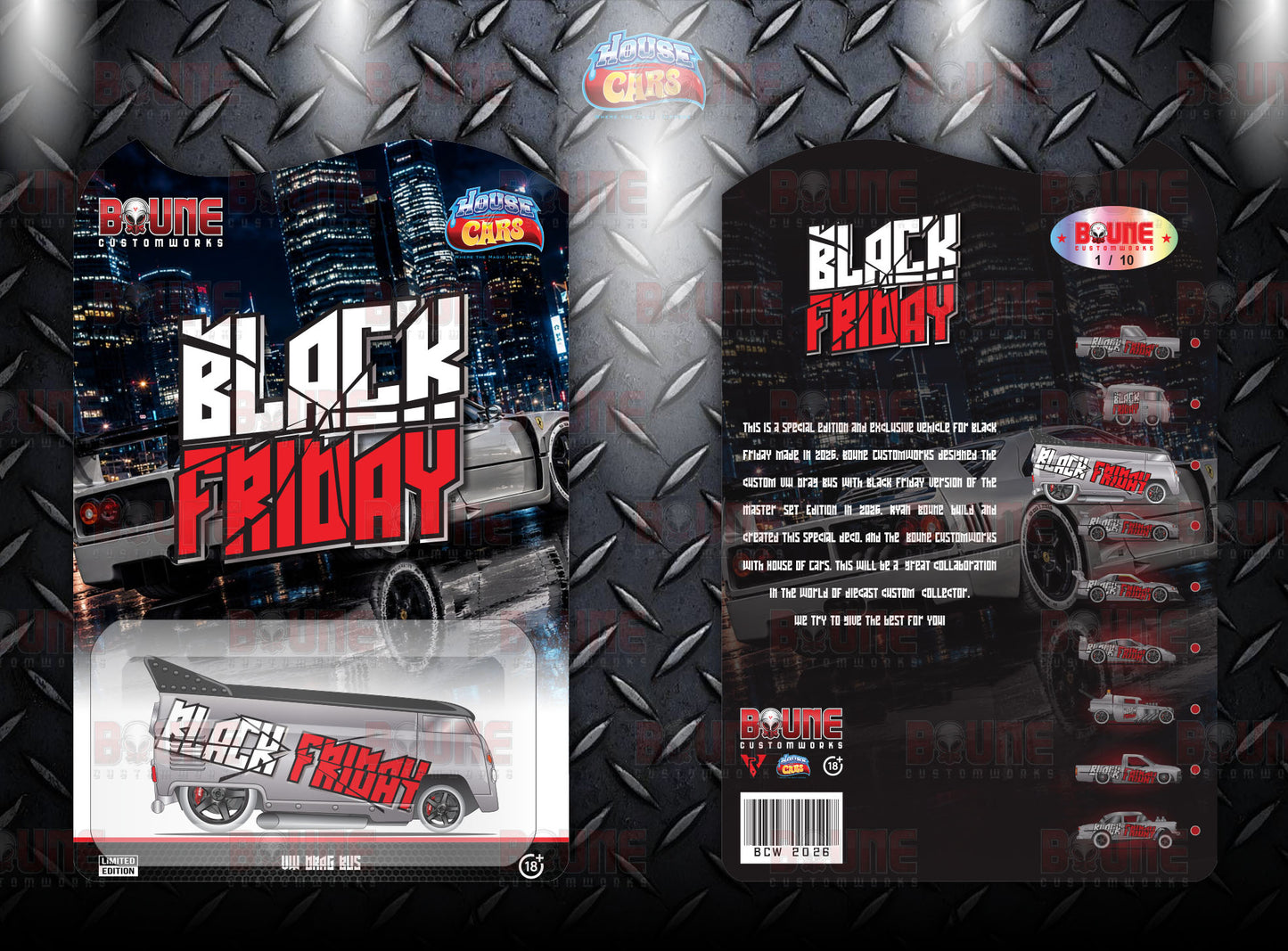 Black Friday VW Drag Bus