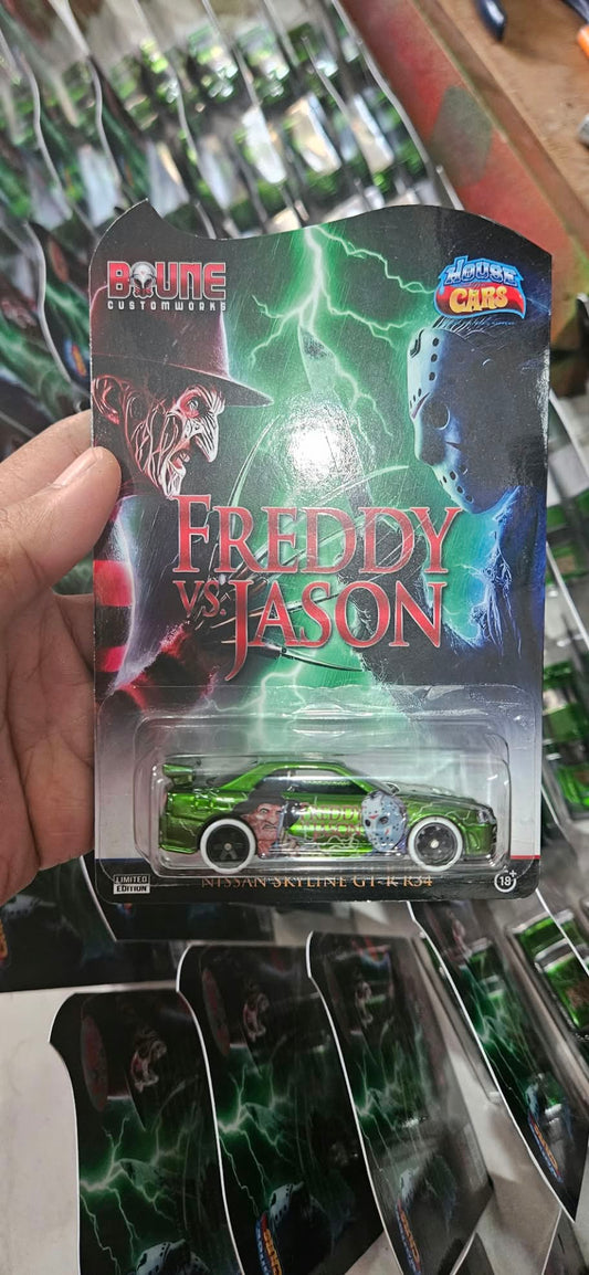 2026 Halloween Edition Jason Versus Freddy Nissan Skyline R34