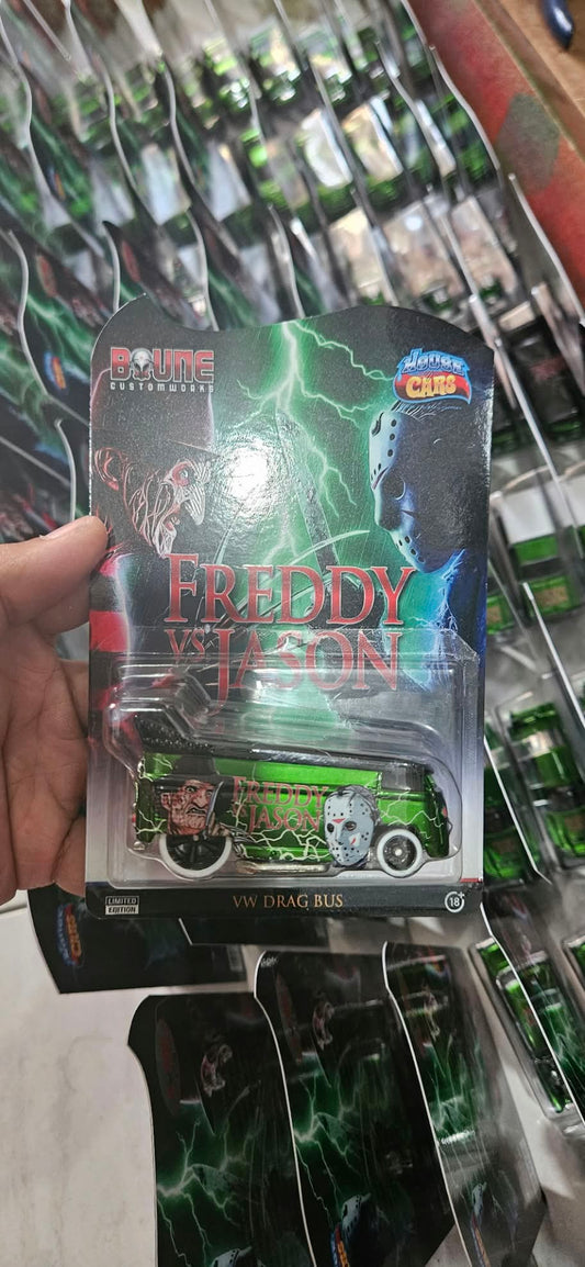 2026 Halloween Edition Jason Versus Freddy VW Drag Bus