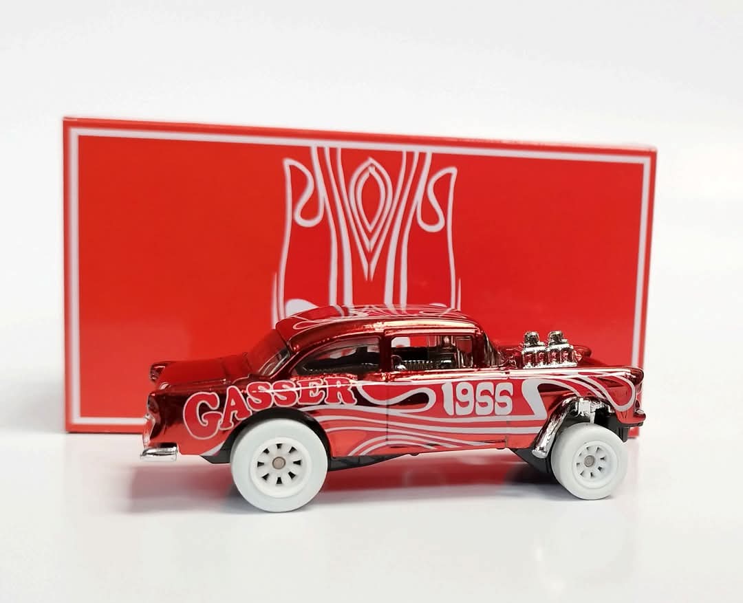 Gassed Out Red Spectraflame 1955 Gasser